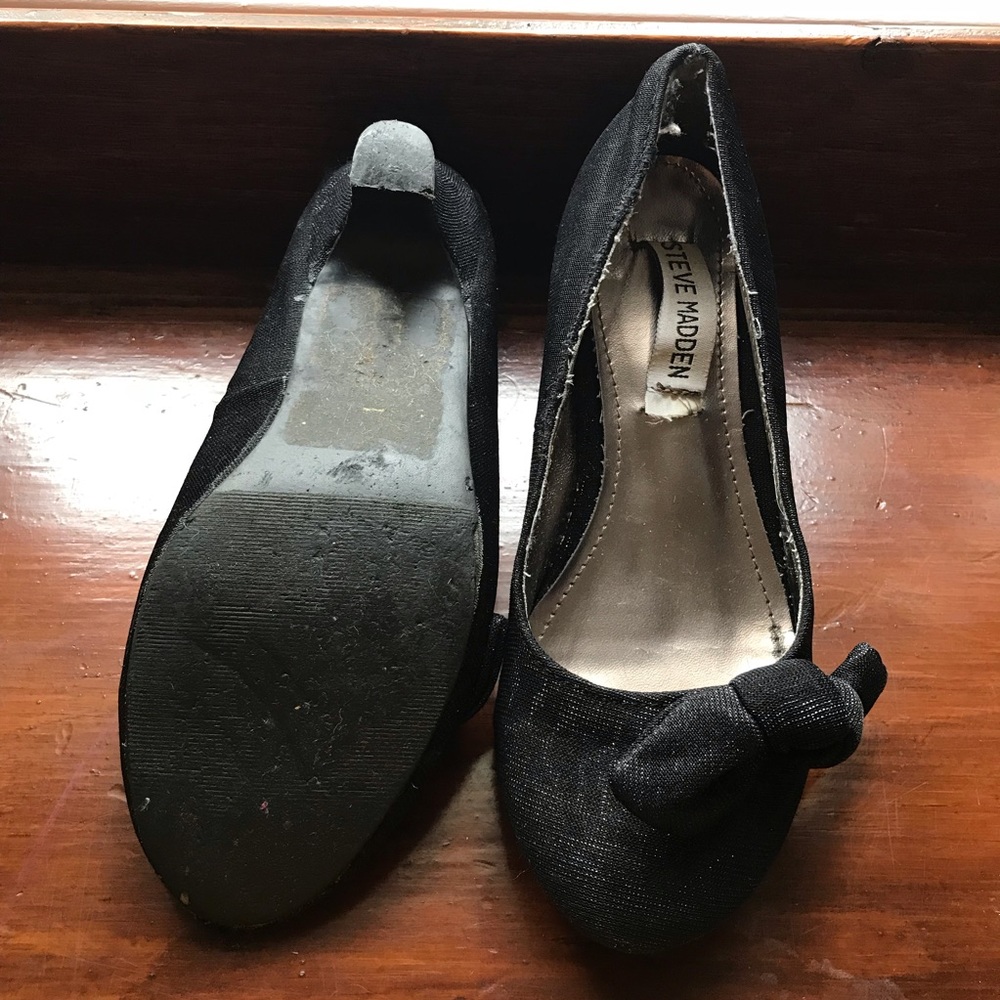 Steve Madden black dress shoes